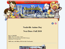 Tablet Screenshot of nashville.animeday.net